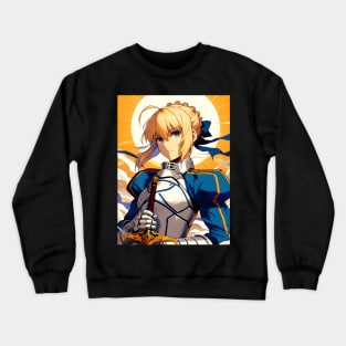 Anime Wonderland: Whimsical Art Prints Featuring Manga-Inspired Designs for Otaku Bliss! Crewneck Sweatshirt